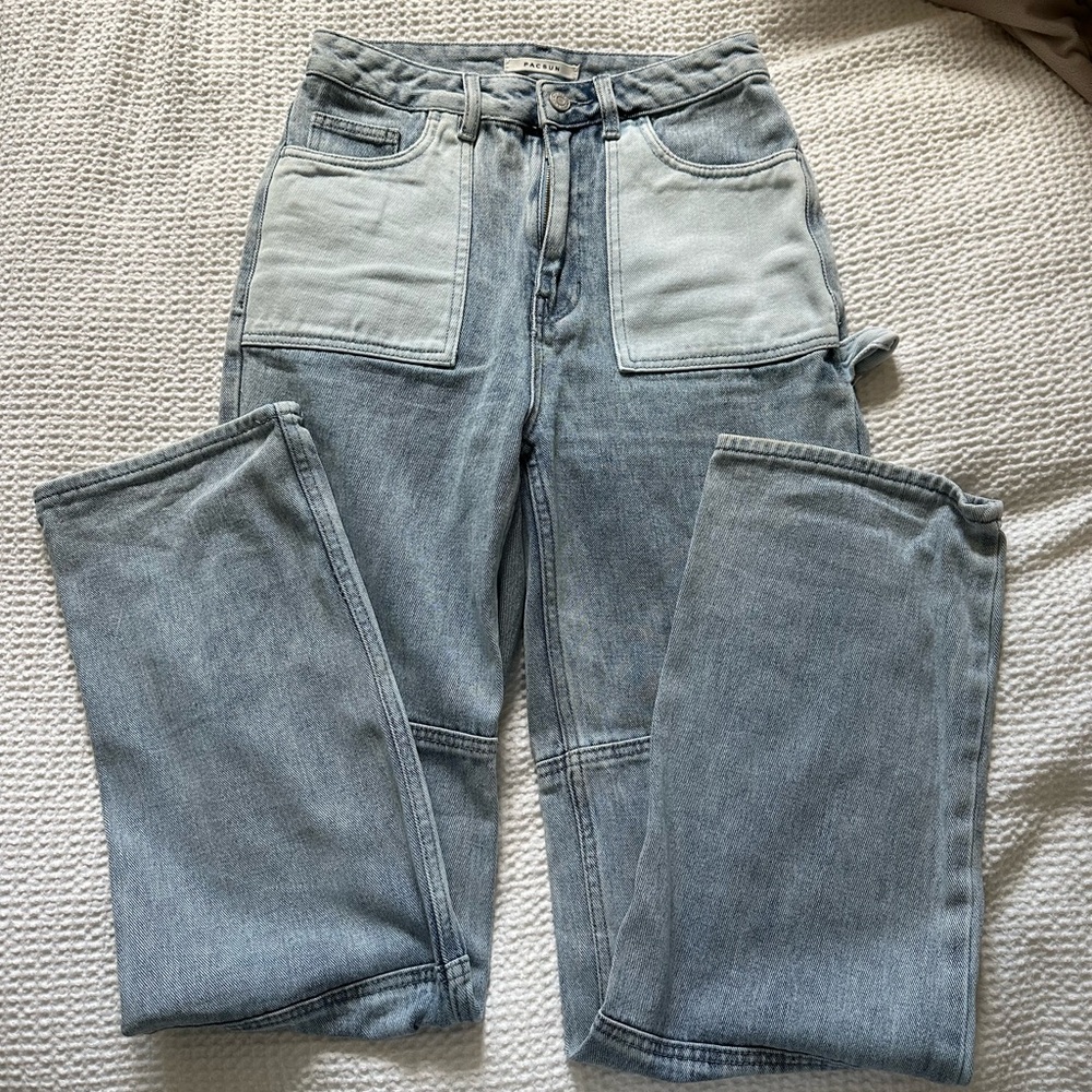 pacsun cargo jeans, size 26